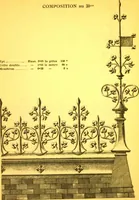 An illustration from Ornements pour l'architecture en zinc, cuivre, tole & plomb : travaux d'art sur dessins croquis & devis. (1912)