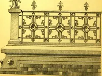 An illustration from Ornements pour l'architecture en zinc, cuivre, tole & plomb : travaux d'art sur dessins croquis & devis. (1912)