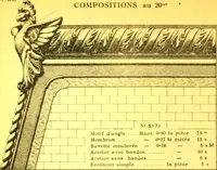Picture 94 of 419 from Ornements pour l'architecture en zinc, cuivre, tole & plomb : travaux d'art sur dessins croquis & devis. (1912), leaf 69