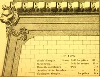 Picture 97 of 419 from Ornements pour l'architecture en zinc, cuivre, tole & plomb : travaux d'art sur dessins croquis & devis. (1912), leaf 70