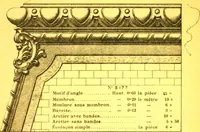 An illustration from Ornements pour l'architecture en zinc, cuivre, tole & plomb : travaux d'art sur dessins croquis & devis. (1912)