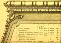 An illustration from Ornements pour l'architecture en zinc, cuivre, tole & plomb : travaux d'art sur dessins croquis & devis. (1912)