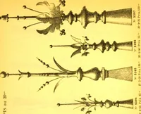 An illustration from Ornements pour l'architecture en zinc, cuivre, tole & plomb : travaux d'art sur dessins croquis & devis. (1912)