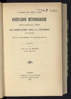 An illustration from Osservazioni meteorologiche fatte nell'anno 1894 all'Osservatorio della Regia Università di Torino (1894)