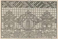 Picture 5 of 13 from La vera perfettione del disegno di varie sorti di ricami,di cucire ogni sorte di puntifogliami, punti tagliati, puntifili,rimessi, punti incrociati, puntistuora,ogn'altra arrte [!] che dia operadisegni. Fatto nuovamente per Giovanni Ostaus. (1567), leaf 19