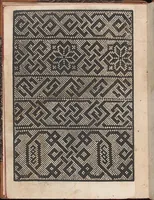 Picture 3 of 17 from Il spechio di pensieri delle belle et virtudiose donne dove si vede varie sorti de ponti cioe ponti taliati ponti groposi ponti in redeponti in stiora (1546), leaf 6
