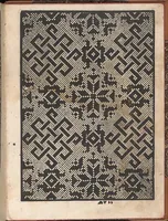 Picture 5 of 17 from Il spechio di pensieri delle belle et virtudiose donne dove si vede varie sorti de ponti cioe ponti taliati ponti groposi ponti in redeponti in stiora (1546), leaf 9