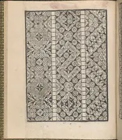 Picture 5 of 19 from Giardineto novo di punti tagliati et gropposi per exercitio & ornamento delle donne (1554), leaf 11