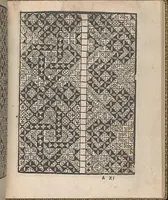 Picture 9 of 19 from Giardineto novo di punti tagliati et gropposi per exercitio & ornamento delle donne (1554), leaf 20
