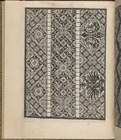 Picture 16 of 19 from Giardineto novo di punti tagliati et gropposi per exercitio & ornamento delle donne (1554), leaf 37