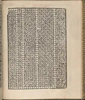 An illustration from Giardineto novo di punti tagliati et gropposi per exercitio & ornamento delle donne (1554)
