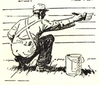 An illustration from Paint point products containing stencil catalogue no. 2. (1920)