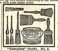 An illustration from Paints varnishes: price wrecker no. 121. (1915)