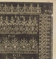 Picture 11 of 13 from [Teatro delle nobili e virtuose donne, dove si reppresentano varii disegni di lavori novamente]… [inventati e disegnati de Elisabetta Catanea Parasole] [between 1616 and 1636] (1616), leaf 24