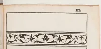 An illustration from La fleur de la science de pourtraicture Et patrons de broderie. facon arabicque et ytalique. (1530)
