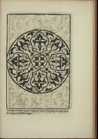 An illustration from Livre de Moresques. Tres utile et necessaire à tous orfevres, tailleurs, graveurs, paictres, tapissiers, brodeurs, lingieres, et femmes qui besognent de lesguille (1546)