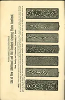 An illustration from Perforated Metallic Graining Tools (1890)