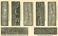 An illustration from Perforated Metallic Graining Tools (1890)