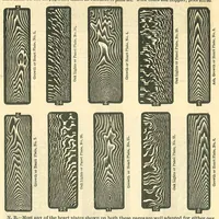 Picture 2 of 16 from Perforated Metallic Graining Tools (1890), leaf 6