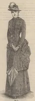 An illustration from Peterson's Ladies National Magazine March 1883 (1883)