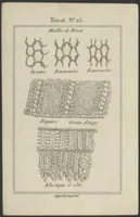Picture 5 of 6 from Petit necessaire des jeunes demoiselles : recueil d'exemples de marque, broderie, filet, tricot, bourses en perles de couleurs / texte explicatif par A. Legrand. (1819), leaf 111