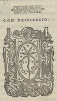 Picture 1 of 15 from La prima parte dele theoriche o' vero speculationi dei pianeti, di m. Alessandro Piccolomini (1558), leaf 0
