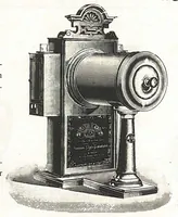 An illustration from Preis-Liste 1902. Laterna Magica, Nebelbild-Apparate, Modell-Dampfmaschinen Heissluft-Motore (1902)