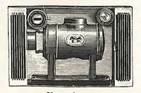 An illustration from Preis-Liste 1902. Laterna Magica, Nebelbild-Apparate, Modell-Dampfmaschinen Heissluft-Motore (1902)