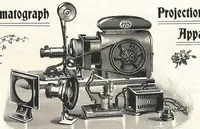 An illustration from Preis-Liste 1902. Laterna Magica, Nebelbild-Apparate, Modell-Dampfmaschinen Heissluft-Motore (1902)