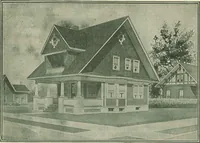 An illustration from Plans of modern homes, 320 (1913)