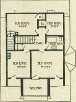 An illustration from Plans of modern homes, 320 (1913)