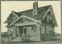 An illustration from Plans of modern homes, 320 (1913)