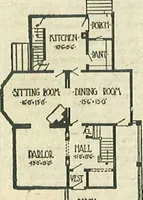 An illustration from Plans of modern homes, 320 (1913)