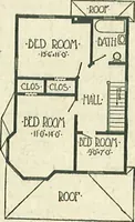 An illustration from Plans of modern homes, 320 (1913)