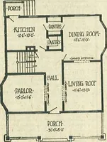 An illustration from Plans of modern homes, 320 (1913)