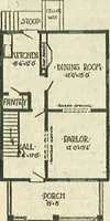 An illustration from Plans of modern homes, 320 (1913)