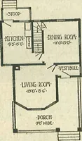 An illustration from Plans of modern homes, 320 (1913)