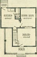 An illustration from Plans of modern homes, 320 (1913)
