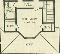 An illustration from Plans of modern homes, 320 (1913)