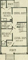 An illustration from Plans of modern homes, 320 (1913)