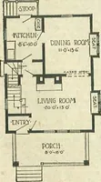 An illustration from Plans of modern homes, 320 (1913)