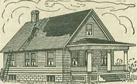 An illustration from Plans of modern homes, 320 (1913)