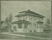An illustration from Plans of modern homes, 320 (1913)