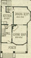 An illustration from Plans of modern homes, 320 (1913)