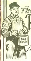 An illustration from Powdrpaint: a remarkable discovery reduces cost of painting 75%. (1900)