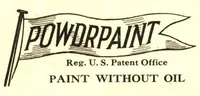 An illustration from Powdrpaint: a remarkable discovery reduces cost of painting 75%. (1900)
