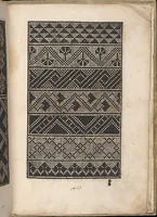 Picture 12 of 14 from Eyn new kunstlich boich dair yn .c. und .XXXVII. Figuren, monster ad `stalen befonden, wie man na der rechter art lauffer werck spansche stiche mit der naelen vort up der ramen und up der laden borden wirckenn sall wilche stalen alltzo somen verbessert synt. (1529), leaf 41