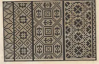 An illustration from Eyn newe kunstlich moetdelboech alle kunstner zo brauchen fur snytzeller wapensticker perlensticker. Etc. Unnd auch fur jonferen und frauwen kunstlich uff das neuwes gefonde allen den genen die upff kunsten verstant haben. (1532)