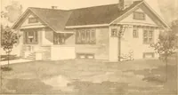 An illustration from Radford's Combined House and Barn Plan Book (1908)