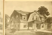 An illustration from Radford's Combined House and Barn Plan Book (1908)